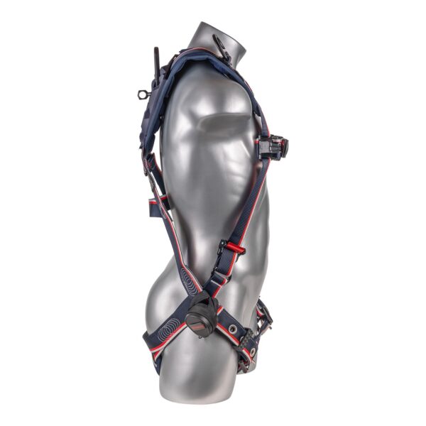 KStrong® EndurX™ 5-Point Full Body Harness, Premium Shoulder Pad, Deluxe Leg Pads, Enhanced Dorsal D-ring Plus™, Shoulder D-rings, Quick Slide Adjusters, Trauma Relief Straps, QC Chest, TB Legs (SS), All Aluminum Hardware (ANSI) - Image 5