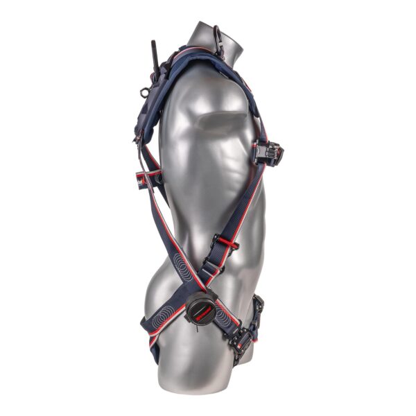 KStrong® EndurX™ 5-Point Full Body Harness, Premium Shoulder Pad, Deluxe Leg Pads, Enhanced Dorsal D-ring Plus™, Shoulder D-rings, Quick Slide Adjusters, Trauma Relief Straps, QC Chest/Legs, All Aluminum Hardware (ANSI) - Image 5