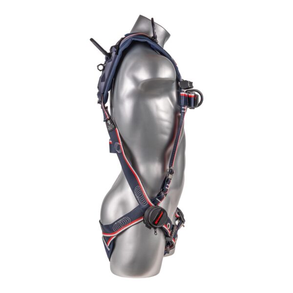 KStrong® EndurX™ 5-Point Full Body Harness, Premium Shoulder Pad, Deluxe Leg Pads, Enhanced Dorsal D-ring Plus™, Front D-ring, Shoulder D-rings, Premium Adjusters, Trauma Relief Straps, QC Chest, TB Legs (SS), All Aluminum Hardware (ANSI) - Image 5