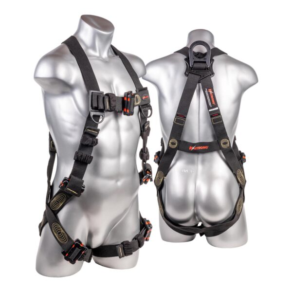 KStrong® Kapture™ Element Arc Flash Rated 5-Point Full Body Harness, Dorsal D-ring, Mating Buckle Legs and Chest - (ANSI)
