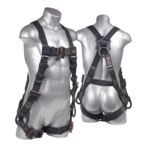 KStrong® Kapture™ Element Arc Flash Rated 5-Point Full Body Harness, 3 D-rings, Mating Buckle Legs and Chest (ANSI)