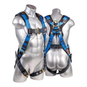 KStrong® Kapture™ Essential 3-Point Full Body Harness with Removable Shoulder Padding, Dorsal D-ring, TB Legs (ANSI)