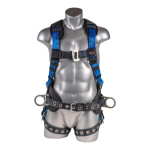 KStrong® Kapture™ Essential+ 5-Point FBH with Back Pad, TB Waist Belt and Legs, Web Loop Added Under Dorsal D-ring, 2 Side D-rings (ANSI)