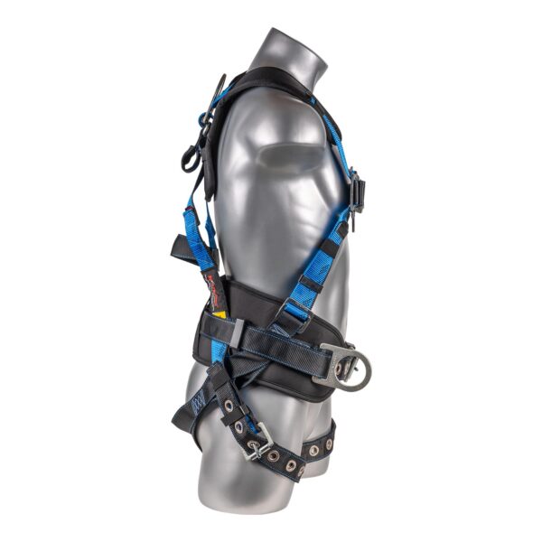 KStrong® Kapture™ Essential+ 5-Point FBH with Back Pad, TB Waist Belt and Legs, Web Loop Added Under Dorsal D-ring, 2 Side D-rings (ANSI) - Image 3