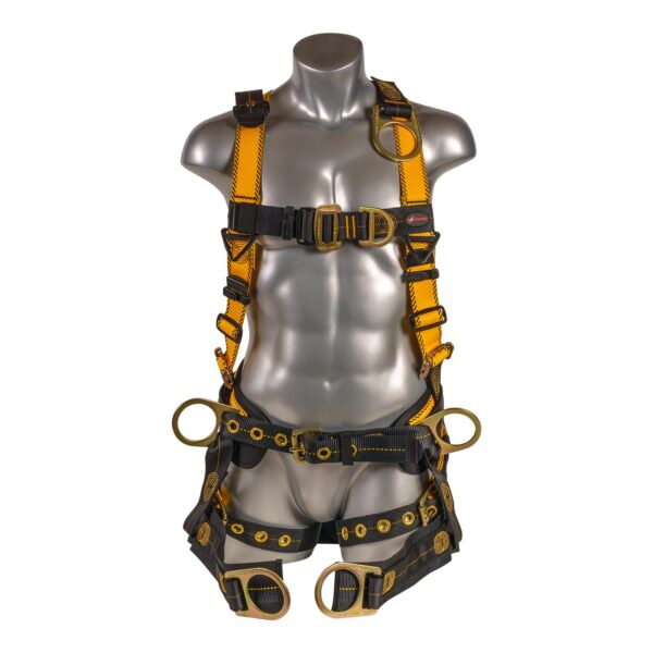 KStrong® Kapture™ Element Oil and Gas Derrick Deluxe Harness with 7 D-Rings and Removable Bosun Chair - Image 12