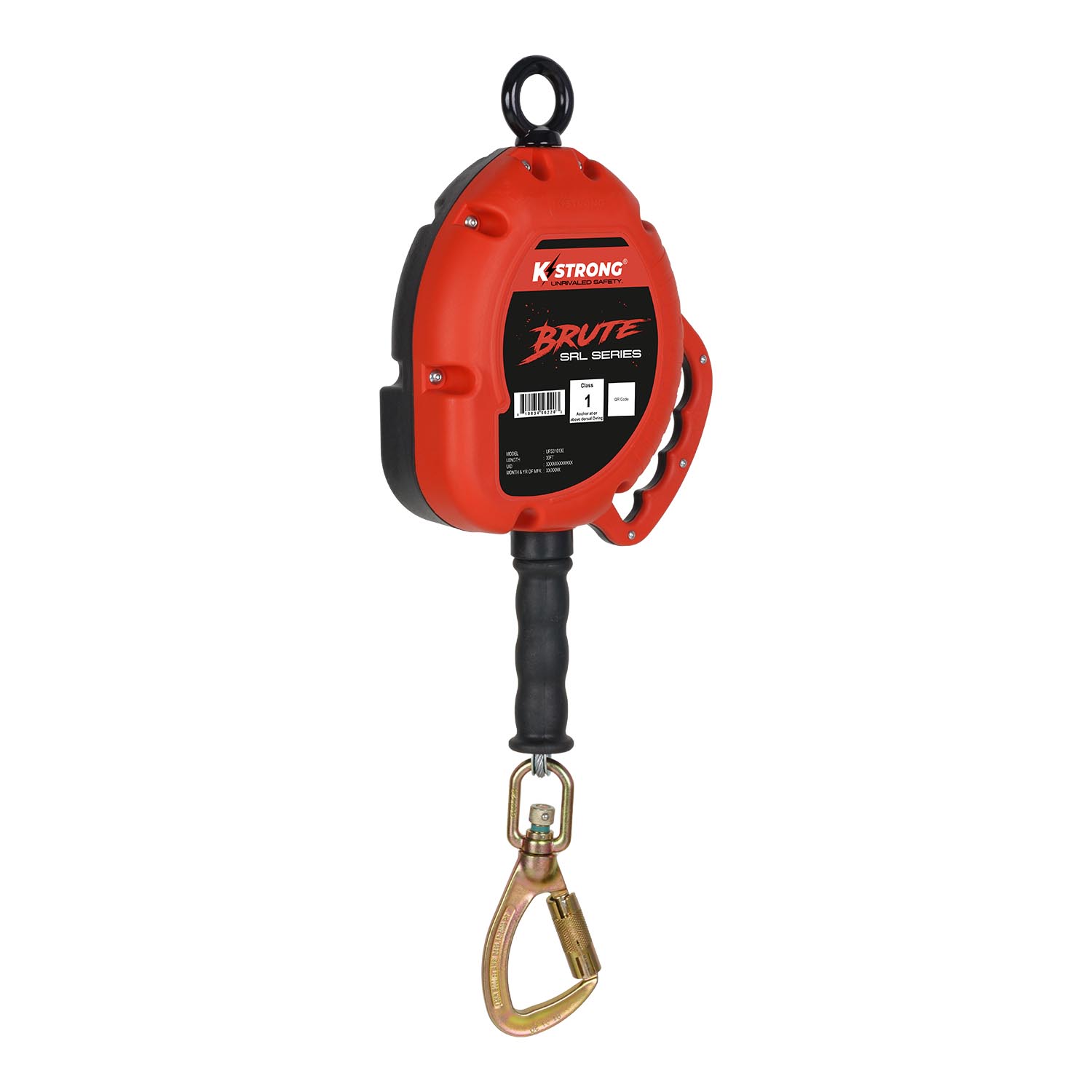 KStrong®️ BRUTE™️ 30 ft. Cable SRL with Load Indicating Swivel