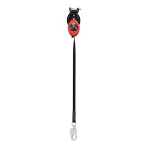 KStrong® BRUTE™ Backer™ LE V2 Class 2 - 8.5 ft. Web SRL-P with Swivel Snap Hook at Anchorage End, Other End Dorsal Connector Shock Pack Assembly (ANSI)
