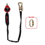 KStrong® Micron™ 9 ft. Tie-back SRL with Tie-back Hook (ANSI) - Installation Carabiner Included