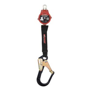 KStrong® Micron™ 6 ft. Arc Flash Rated SRL-P with Aluminum Rebar Hook (ANSI) - Harness Connector Included