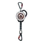 KStrong® BRUTE™ Sealed 25 ft. SRL with Stainless Steel Cable and Aluminum Swivel Carabiner Hook. Includes Aluminum Installation Carabiner and Tagline (ANSI)