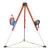 KStrong® Megapod™ 7 ft. Deluxe Kit. Includes Tripod, 60 ft. 3-way Rescue Retrieval SRL-R with Mounting Bracket, 60 ft. Material / Personnel Winch, and Storage Bag for Tripod