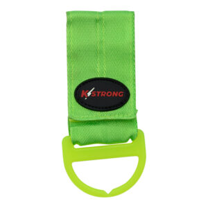 KStrong® Removable Lanyard Keeper - High Visibility Fluorescent Green