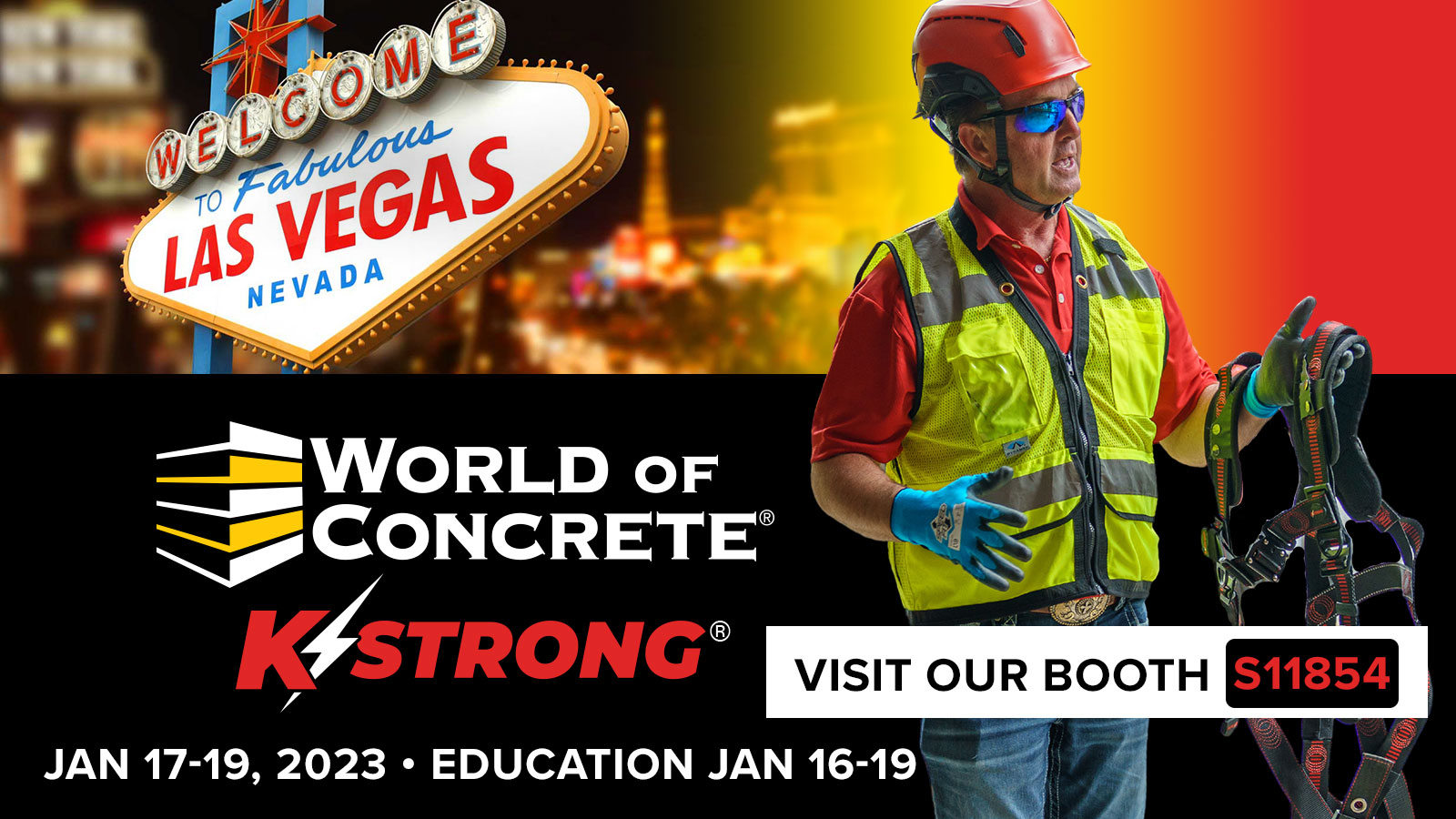 2023 World of Concrete // January 17-19 // Las Vegas Convention Center