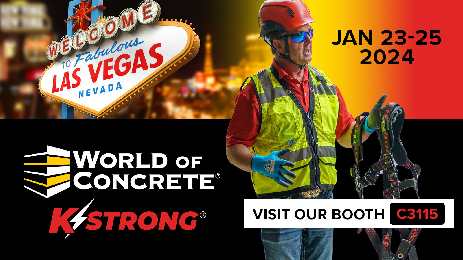 2024 World of Concrete // January 23-25 // Las Vegas Convention Center